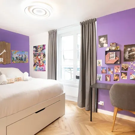 Duplex Hyper Centre Montorgueil - 60m2, 2 Et 2 Salles De Bain Lägenhet Paris